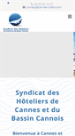 Mobile Screenshot of cannes-hotels.com